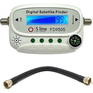 Sline FD9505 Satfinder LCD Ekranlı Pusulalı Dijital Uydu Bulucu