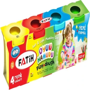 Oyun Hamuru 4 Renk 520 gr