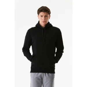 Basic Kanguru Cepli Kapüşonlu Sweatshirt