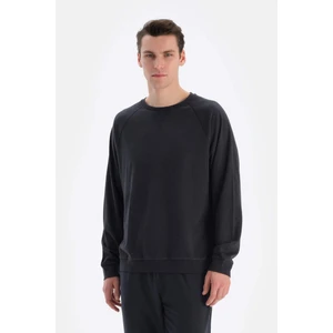 Füme Ribana Detaylı Bis Yaka Everfresh Sweatshırt