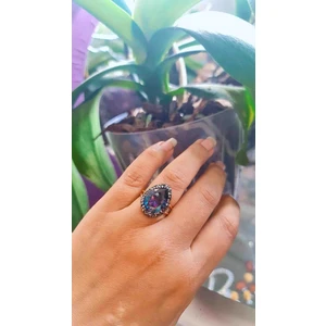 Zirkon Taşlı Yüzük