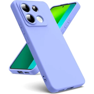 Xiaomi Redmi Note 13 Pro 4g Uyumlu Içi Kadife 3D Kamera Korumalı Darbe Emici Elden Kaymaz Silikon Kılıf