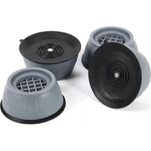 4 Adet Beyaz Eşya Ayağı Çamaşır Bulaşık Makinası Buzdolabı Yükseltici Titreşim Gürültü Önleyici