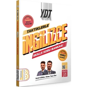 Benim Hocam Yayınları Ydt Taktiklerle İngilizce  Skills  Soru Bankası