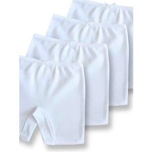 Giza Kids %100 Pamuklu Kız Çocuk Boxer Külot Iç Çamaşır 4lü Set