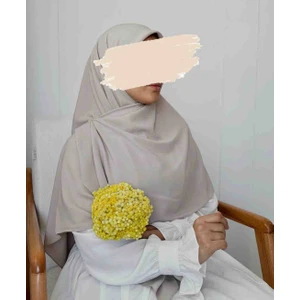 Dua' İs Büyük Boy Medine Ipeği Başörtüsü 120*120