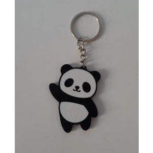 3B Baskı Panda Anahtarlık