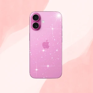 Apple iPhone 16 Plus Clear Shine Şeffaf Simli Kılıf | 2 Yıl Sararmama Garantili