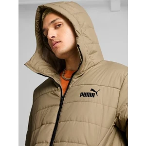 Erkek Mont Ess Hooded Padded Koyu Sarı - 84893867 M - Koyu Sarı