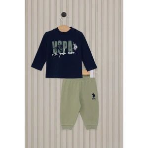 U.S. Polo Assn. Lacivert Erkek Bebek Takım