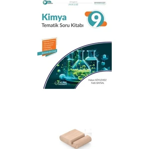 9. Sınıf Joker Kimya Tematik Soru Bankası (2025 Yeni Müfredat)+Telefon Tutucu