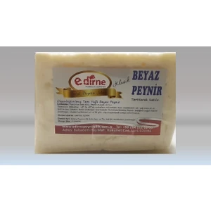 Edirne Peynircilik Tam Yagli Dogal Edirne Beyaz Peyniri 3kg Vakumlu. -Sert