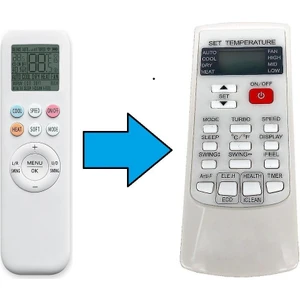 Tayfun- De Dietrich Clım’up Limited Edition 18 Ile Uyumlu Klima Kumandası