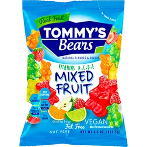 Tommy's Bears Karışık Meyve Jelibon (127,5 gr) x 6 Adet