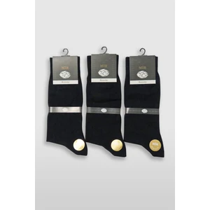 Erkek Merserize Çorap/Düz/3’lü