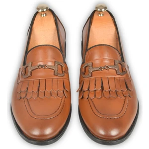 Erkek Demir Tokalı Enjeksiyon Tabanlı Deri Ayakkabı 2104493