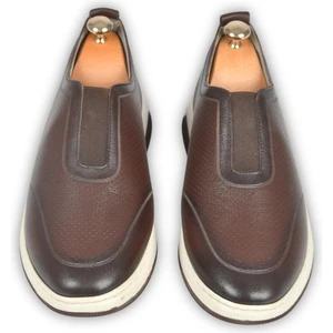 Lastikli Ortopedik Taban Deri Spor Ayakkabı Sneaker 2509954