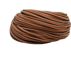 Hakiki Sırım Deri Ip Natural 5 mm 1 Metre