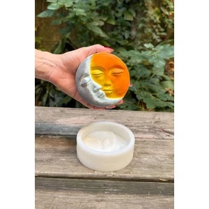 Rufus Concept Ay ve Güneş Silikon Mum Kalıbı