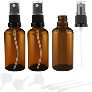 Amber Cam Sprey Şişesi Siyah Ince Sis Püskürtücü 50cc 3 Lü Set