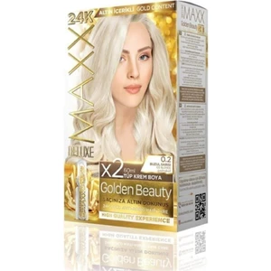 Maxx Deluxe Golden 0.2 Buzul Sarısı 24k Altın Içerikli Saç Boyası Buzul Sarısı