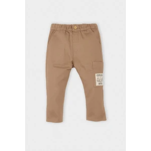 Erkek Bebek Dokuma Etiketli Beli Lastikli Gabardin Pantolon D5692A524WN