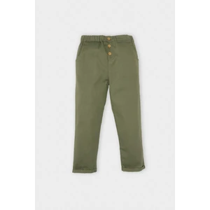 Erkek Bebek Beli Lastikli Katlamalı Paça Gabardin Pantolon D5246A524WN