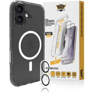 Buff iPhone 16 Plus Avantaj Paket - Magsafe Kılıf + Ekran Koruyucu + Lens Koruyucu