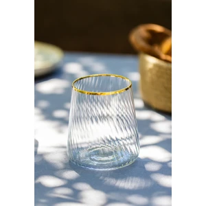 Premium Gold 4'lü Su Bardağı Seti 420 cc