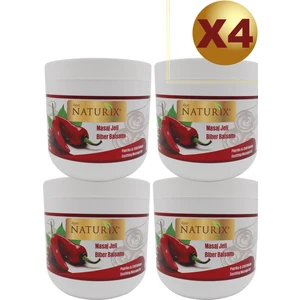 Kırmızı Biber Balsamı Masaj Jeli 4X500 ml