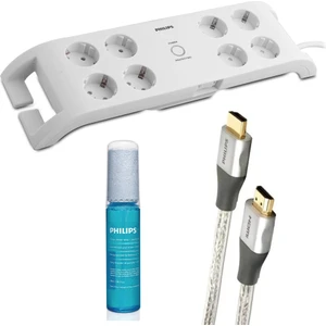 803211 Tv Set 3in1 (Akım Korumalı Priz + HDMI Kablo + Ekran Temizleyici)