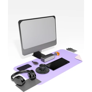 Deri Mousepad Oyuncu 80X40CM Matı Laptop ve Bilgisayar Uyumlu Geniş Gaming Masa Sümeni ve Mouse Pad Ofis Uyumlu