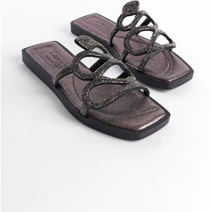 Capone Outfitters Taşlı Terlik
