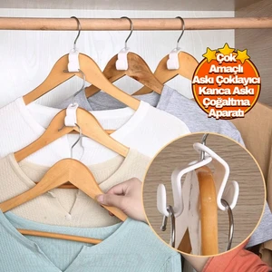 20 Adet Çok Amaçlı Askı Çoklayıcı Kanca Askı Çoğaltma Aparatı
