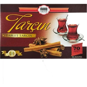 Tarçın Aromalı Içecek Tableti 70 ADET-500 gr