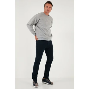 Streç Pamuklu Regular Fit Normal Bel Düz Paça Pantolon Erkek Pantolon 674002