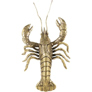 Istakoz Heykeli Dekorasyonu Masaüstü Kitaplık Oturma Odası Için Istakoz Heykelciği (Yurt Dışından)