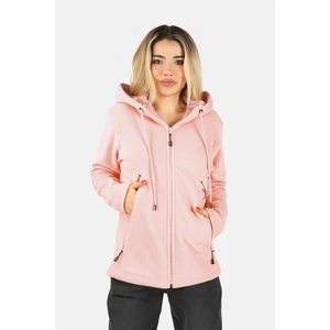 Kadın Kapüşonlu Sweatshirt Pembe