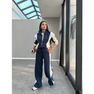 Esra Helvacı Double Color Biyeli Sweatshirt Takım