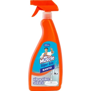 Mr. Muscle Süper Güç Kir ve Kireç Sökücü Banyo Sprey 750ml