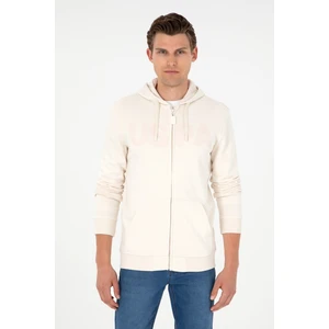 U.S. Polo Assn. Erkek Krem Hırka (Örme) 50289029-VR071