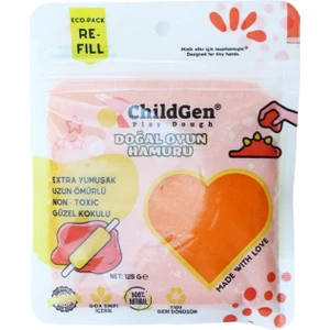 Childgen Poşet Hamur - 125 gr Turuncu 0.05.01.202