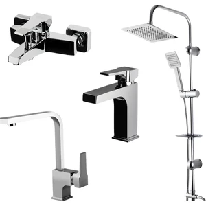 Aqua Lavabo Banyo Bataryası Sky Duş Ünitesi 941521-941511-941881L-440453