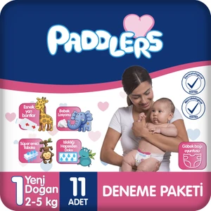 Bebek Bezi 1 Numara Yenidoğan 11 Adet (2-5 Kg) Deneme Paketi