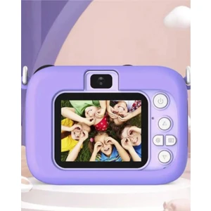 Mini 1080P Hd Çocuk Kamera Dijital Fotoğraf Makinesi 2.0 Inç Ekran 5 Adet Oyun