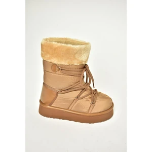 Fox Shoes T476383004 Taba Kumaş Kar Botu