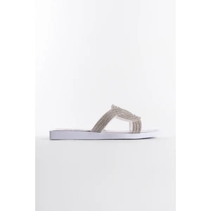 Capone Outfitters Taşlı Terlik