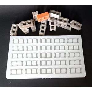 Hm Group Silikon Minyatür Briket Tuğla Kalıbı 25 Adetlik