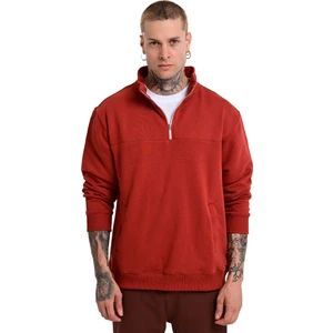 Badajoz Erkek Turuncu Günlük Stil Sweatshirt 24KE016-KRMT