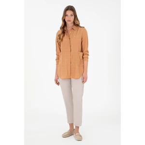 U.S. Polo Assn. Kadın Taş Pantolon (Kanvas-Chino) 50290404-VR049